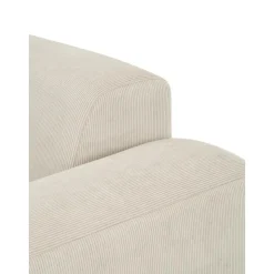 Divano Angolare 3 Posti In Velluto A Coste Melva