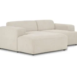 Divano Angolare 3 Posti In Velluto A Coste Melva