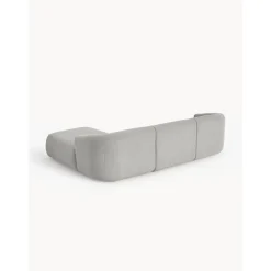 Divano Angolare Componibile 3 Posti In Boucle Sofia