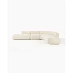 Divano Angolare Componibile 4 Posti In Teddy Sofia