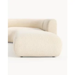 Divano Angolare Componibile 3 Posti In Boucle Sofia