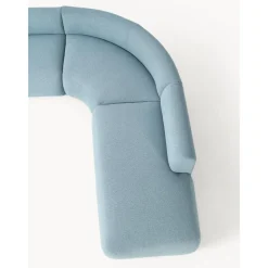 Divano Angolare Componibile 4 Posti In Boucle Sofia