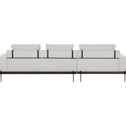 Divano Angolare Con Piedini In Metallo Brooks