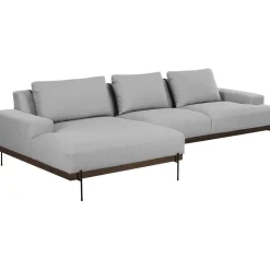 Divano Angolare Con Piedini In Metallo Brooks