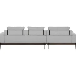 Divano Angolare Con Piedini In Metallo Brooks