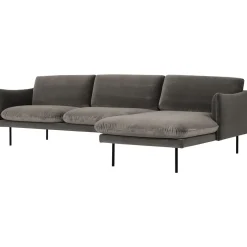 Divano Angolare In Velluto Moby