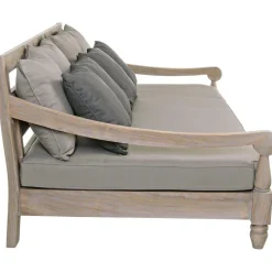 Divano Da Giardino 4 Posti In Legno Di Teak Bali