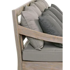 Divano Da Giardino 4 Posti In Legno Di Teak Bali