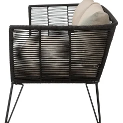 Divano Da Giardino 2 Posti In Tessuto Beige Mundo