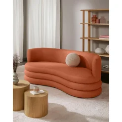 Divano Di Design 3 Posti In Boucle Solomon