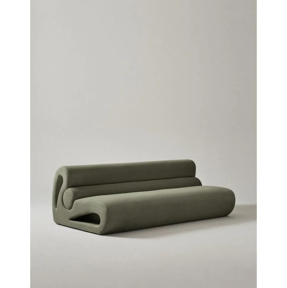 Divano Imbottito 3 Posti Space