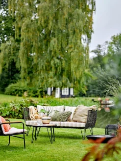 Divano Intrecciato 2 Posti Da Giardino Mundo