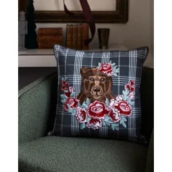 Federa Arredo A Quadri Con Bordino Bear