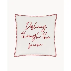 Federa Arredo Con Motivo Invernale Dashing Through The Snow
