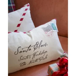 Federa Arredo Con Ricamo Natalizio In 3D Wishes