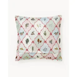 Federa Arredo In Cotone Con Motivo Invernale E Orlo Rialzato Twings