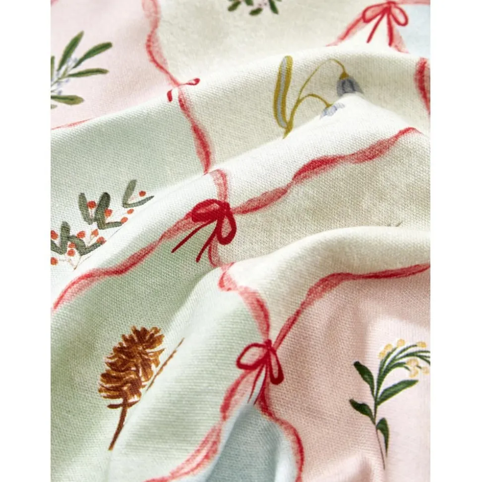 Federa Arredo In Cotone Con Motivo Invernale E Orlo Rialzato Twings