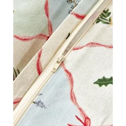 Federa Arredo In Cotone Con Motivo Invernale E Orlo Rialzato Twings