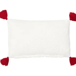 Federa Arredo In Tessuto Teddy Con Motivo Natalizio Dachs