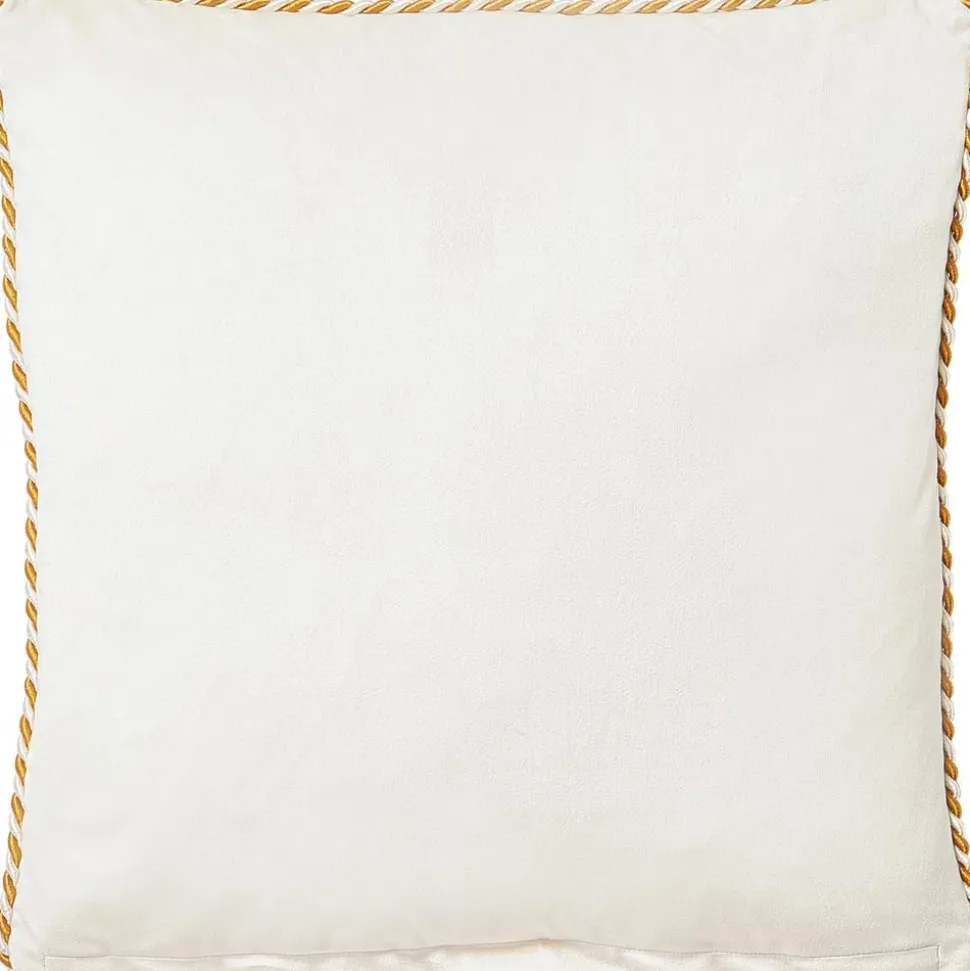 Federa Arredo In Velluto Con Motivo Natalizio E Nappe Skyler