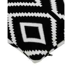 Federa Arredo Reversibile Lavorata A Maglia Chuck