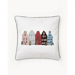 Federa Arredo Reversibile In Cotone Con Motivo Invernale Homecoming