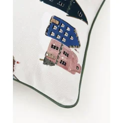 Federa Arredo Reversibile In Cotone Con Motivo Invernale Homecoming