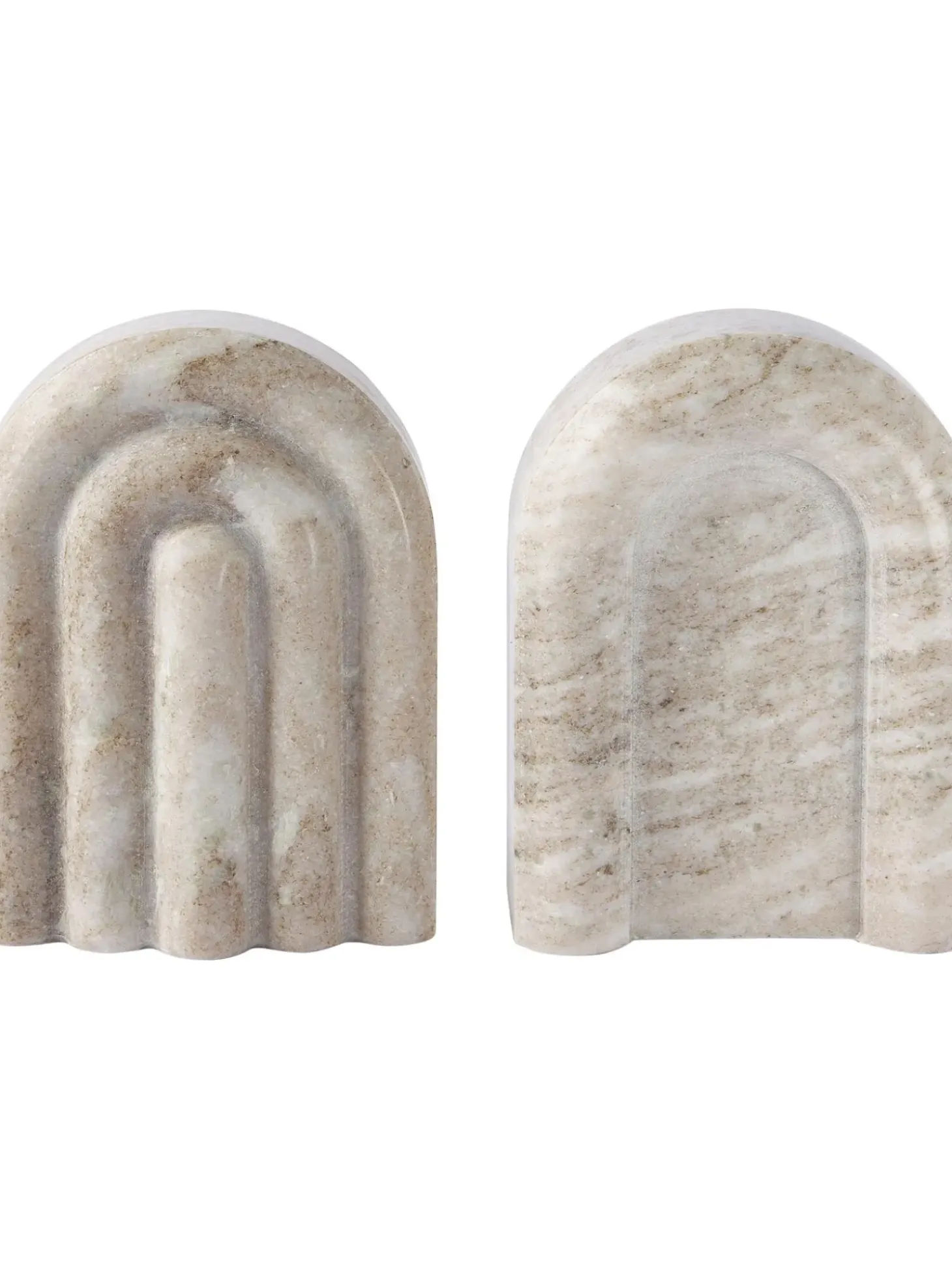 Fermalibri In Marmo Malie 2 Pz