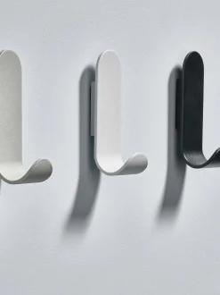 Gancio Appendiabiti Da Parete In Acciaio Aguina