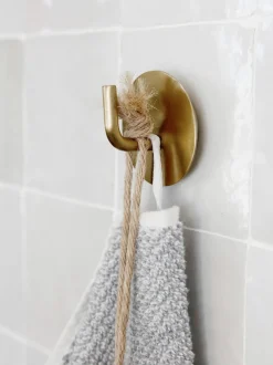 Gancio Appendiabiti In Metallo Lema, 2 Pezzi