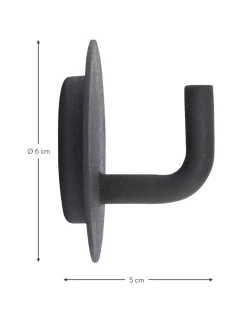 Gancio Appendiabiti In Metallo Lema, 2 Pezzi