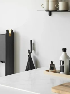 Gancio Da Parete In Legno Di Quercia Umbrella, In Diverse Dimensioni