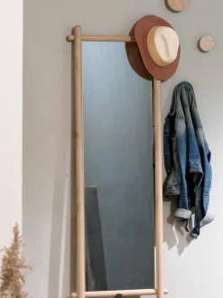 Gancio Da Parete In Legno Di Quercia Milford