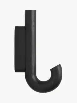 Gancio Da Parete In Legno Di Quercia Umbrella, In Diverse Dimensioni