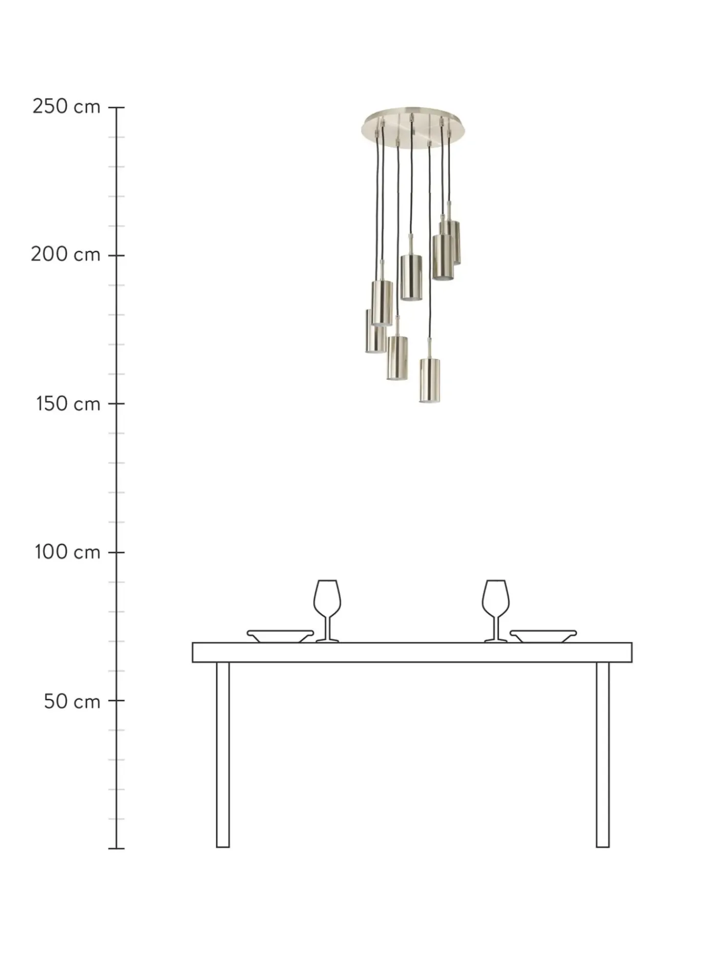 Lampada A Sospensione A Grappolo Arvo