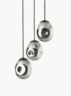 Lampada A Sospensione A Grappolo In Vetro Specchiato Amora