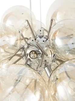 Lampada A Sospensione Con Sfere Di Vetro Gross Grande