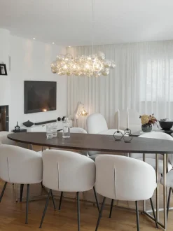 Lampada A Sospensione Con Sfere Di Vetro Gross Bar