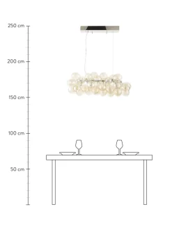 Lampada A Sospensione Con Sfere Di Vetro Gross Bar