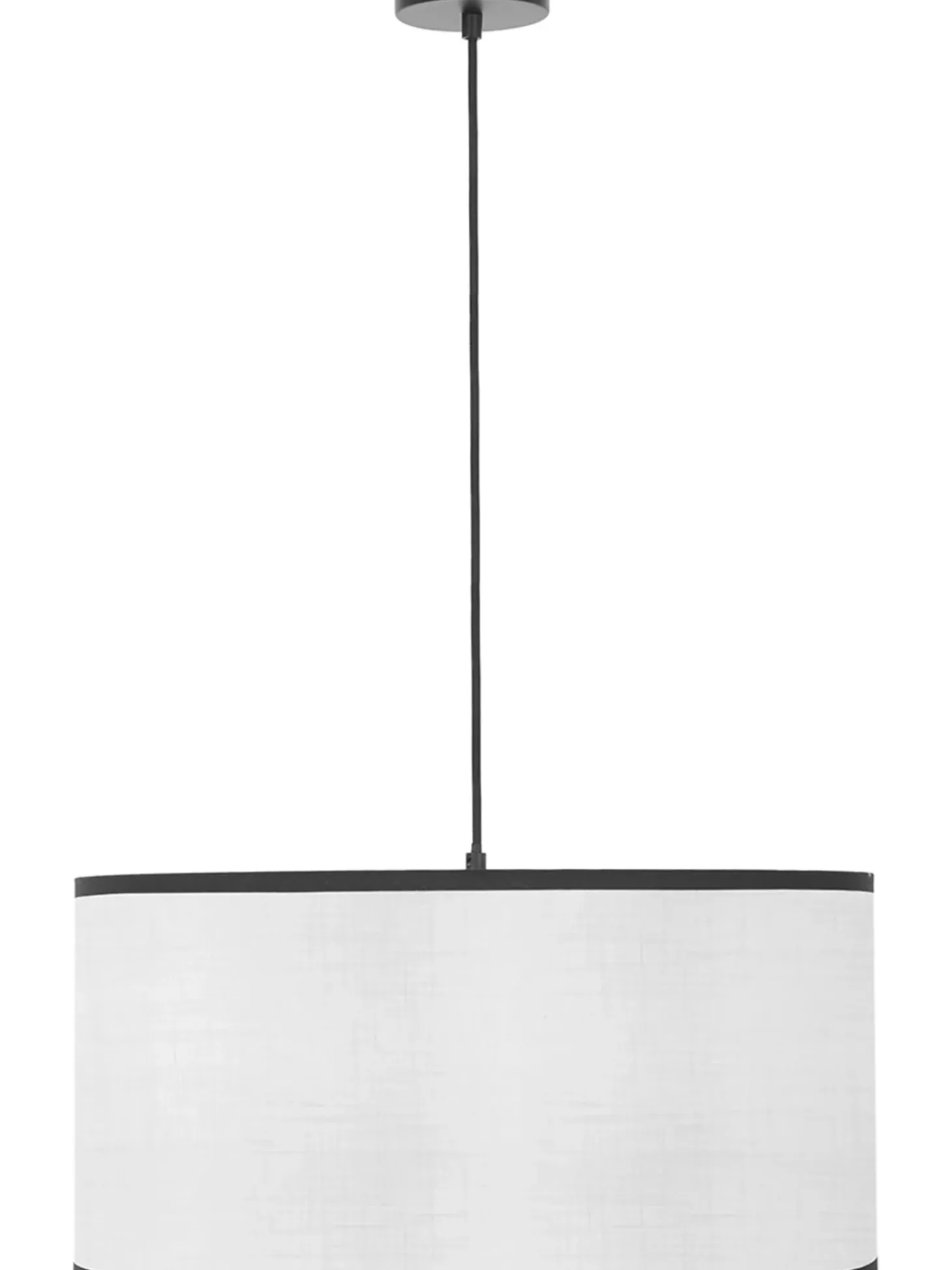 Lampada A Sospensione Con Paralume In Lino Claudette