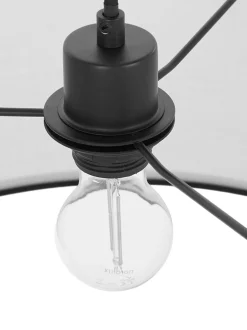 Lampada A Sospensione Con Paralume In Lino Claudette