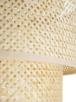 Lampada A Sospensione Di Design In Bambu Finja