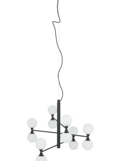 Lampada A Sospensione Grande Con Sfere In Vetro Grover