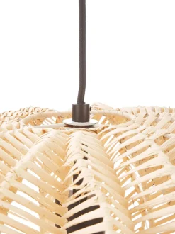 Lampada A Sospensione In Rattan Ufe