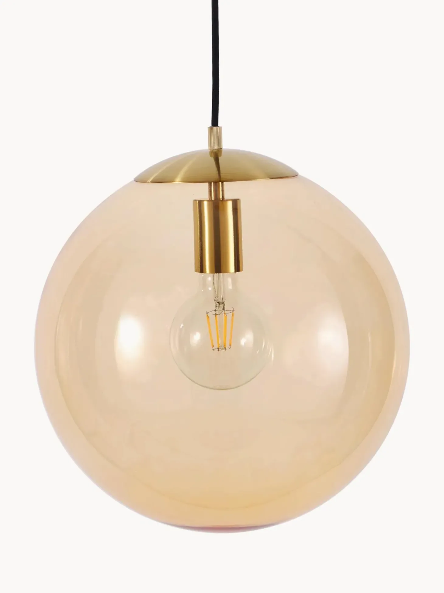 Lampada A Sospensione In Vetro Bao