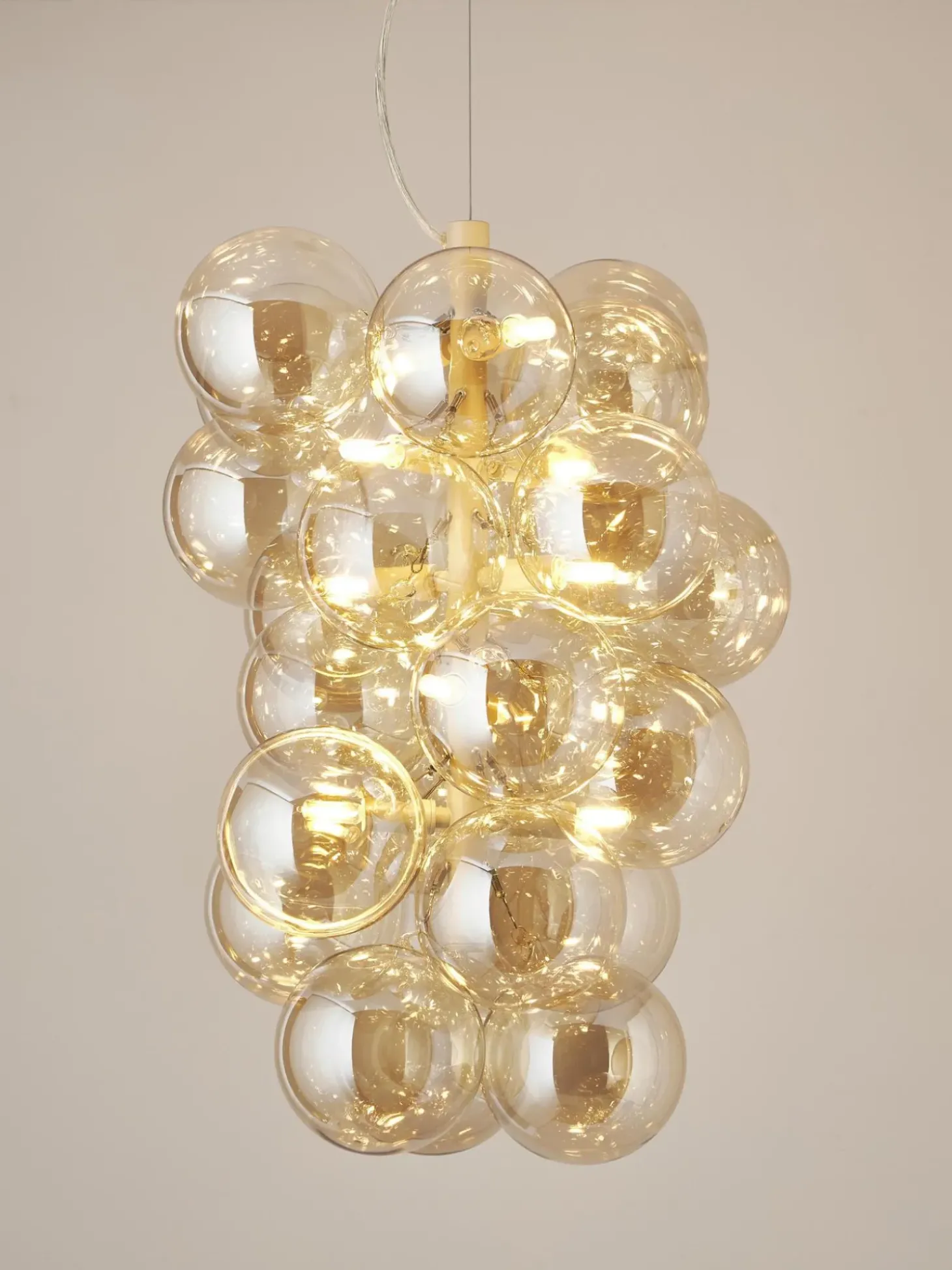 Lampada A Sospensione In Vetro Bubbles