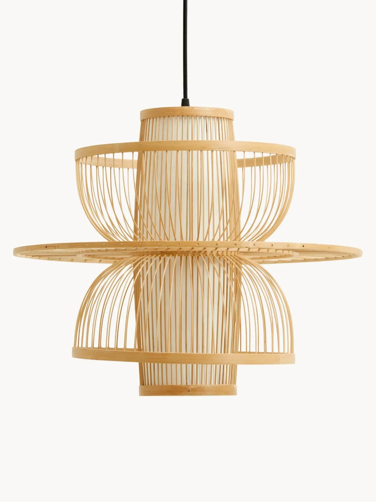 Lampada A Sospensione In Bambu Fatta A Mano Sigyn