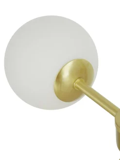 Lampada Grande A Sospensione In Vetro Opale Aurelia