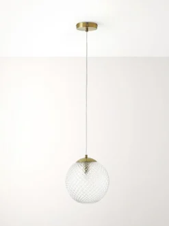 Lampada Piccola A Sospensione In Vetro Lorna