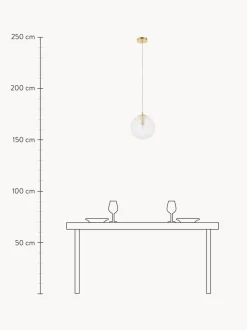 Lampada Piccola A Sospensione In Vetro Lorna